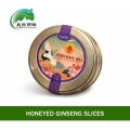 Высококачественные ломтики меда и женьшеня