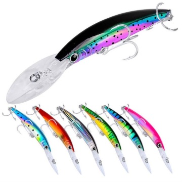 Runtoo 27g 17cm High-Quality Floating Minnow Bait with Artificial Eyes - Fishing Lures