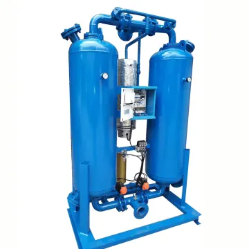 temperature swing adsorption air dryer
