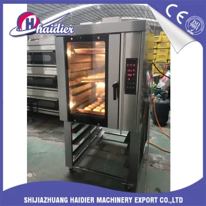 Bakery Equipment for Baking Foods 10 Trays Gas Convection Oven
