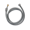 High temperature resistant 304 stainless steel flxible silver muslim shattaf shower hose