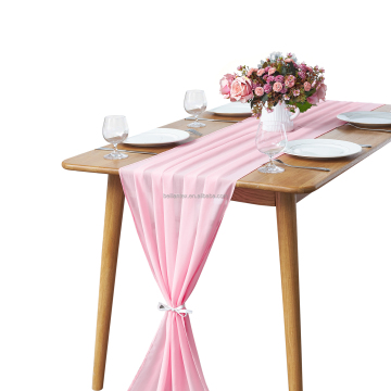 Chiffon Table Runners for Elegant Weddings and Events