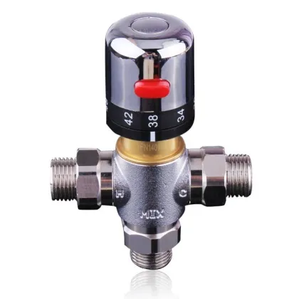 3-Way Water Thermostatic Mixing Valve for Solar Water Heaters