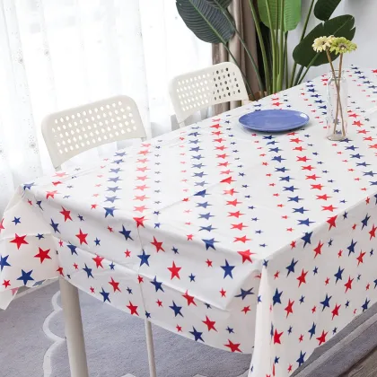 stars printing party PEVA Table cover