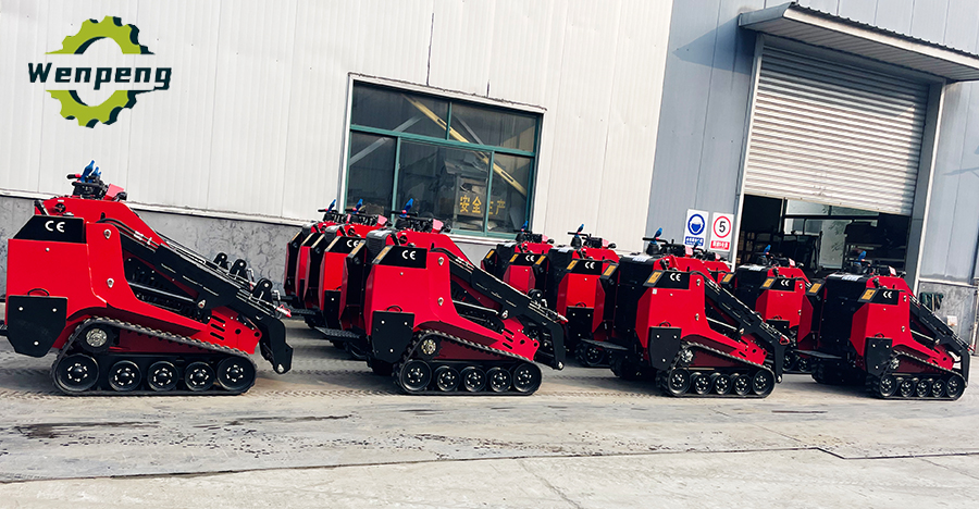 Factory Supply 200kg Crawler Mini Skid Steer Loader