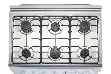 Stainless Steel FreeStanding 6-Burners Gas Oven in Bolivia