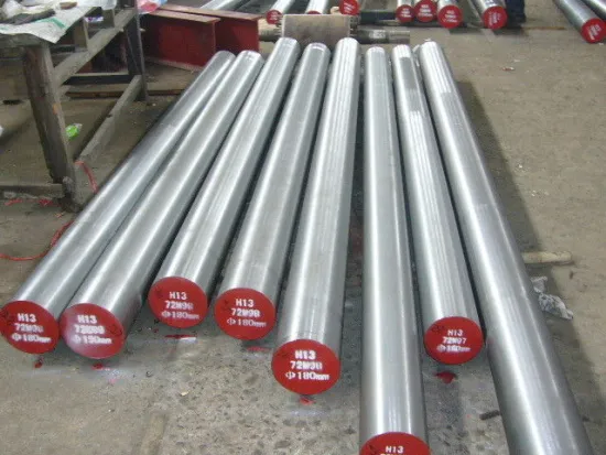 Hot Rolled ¢16 ~ ¢ 205 Din 1.2344 / Aisi H13 / Gb 4cr5mosiv1 / Jis Skd61/8407 Hot Work Tool Steel Round Bar