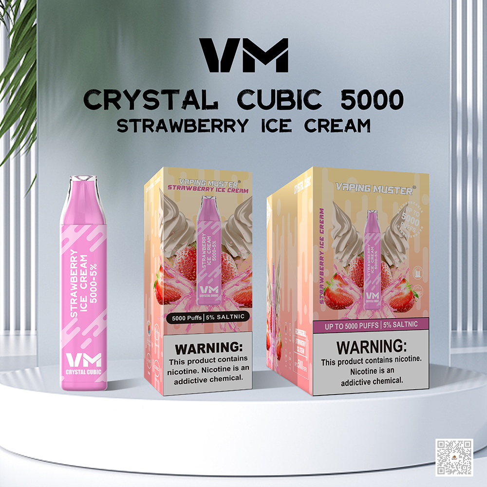 Crystal Cubic Vape 5000 Puffs