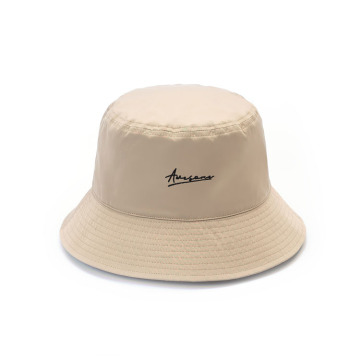 Flat embroidery fishing hat