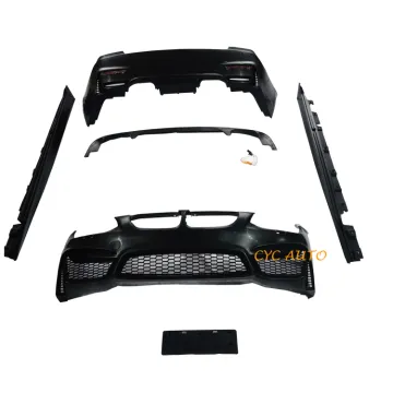 BMW E92 M4 Body Kit - Front Bumper, Rear Bumper, Grille, Side Skirt (2006-2008)