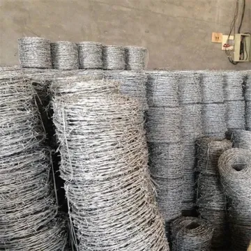 Galvanized Traditional Twist 400M 500M 50Kg Per Roll 50Kg Barbed Wire Price Coil Barbed Wire