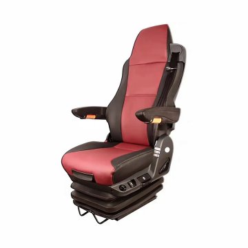 Luxury Pneumatic Suspension System Heavy Duty Truck Seat with Air Lumbar Support