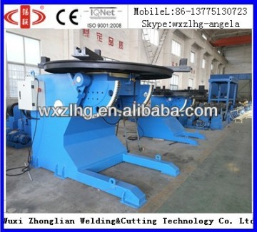 5T auto welding positioner with four jaw chuck
