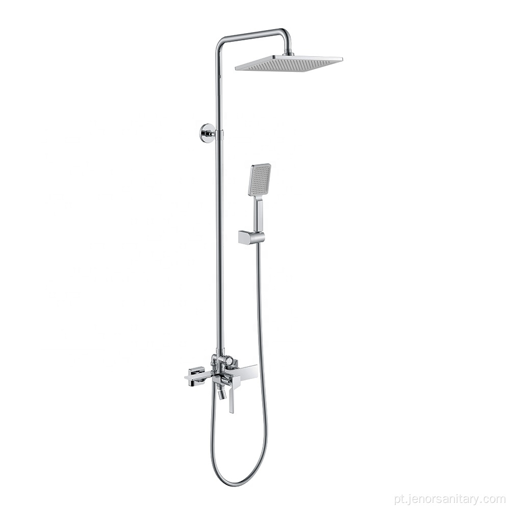 Apoio ao Chrome Bathroom Chuser Set Contemporary