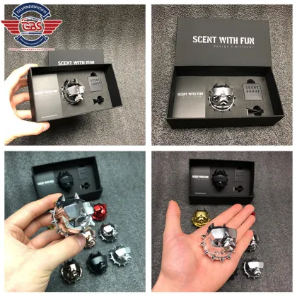 Car Decor Accessories outlet Vents Scent Perfume Air Fresheners Bulldog Car Perfume