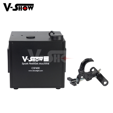 Vshow FS650 Fuente de fuegos artificiales de cascada DMX para escenario interior y bodas