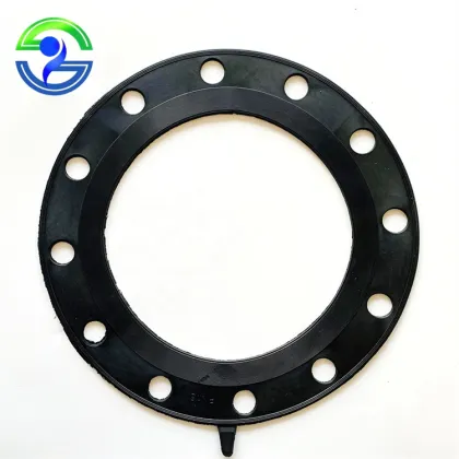 Custom Molded Rubber Flange Gaskets for Pipeline Industries