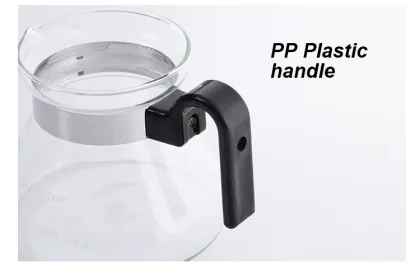 pyrex glass cooking pot , coffee pot with handle, Eco-friendly and Human-friendly water pot