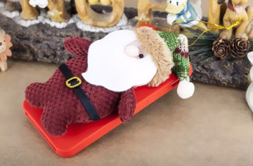 2016 new hot selling christmas gift santa claus phone cover case for iphone 6S/6plus