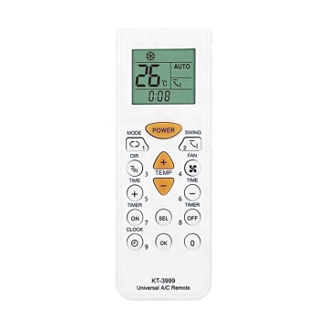 KT-3999 Mini Air Conditioner Universal Remote Control