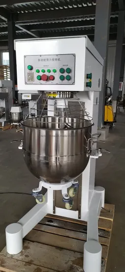 Hot Commercial 100L Planetary Food Mixer and Cake Dough Mixer with Stainless Steel