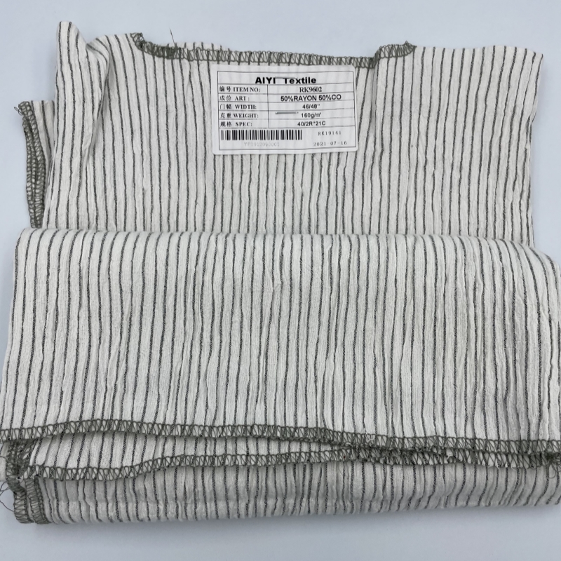 Striped Rayon Cotton Textile Jpg