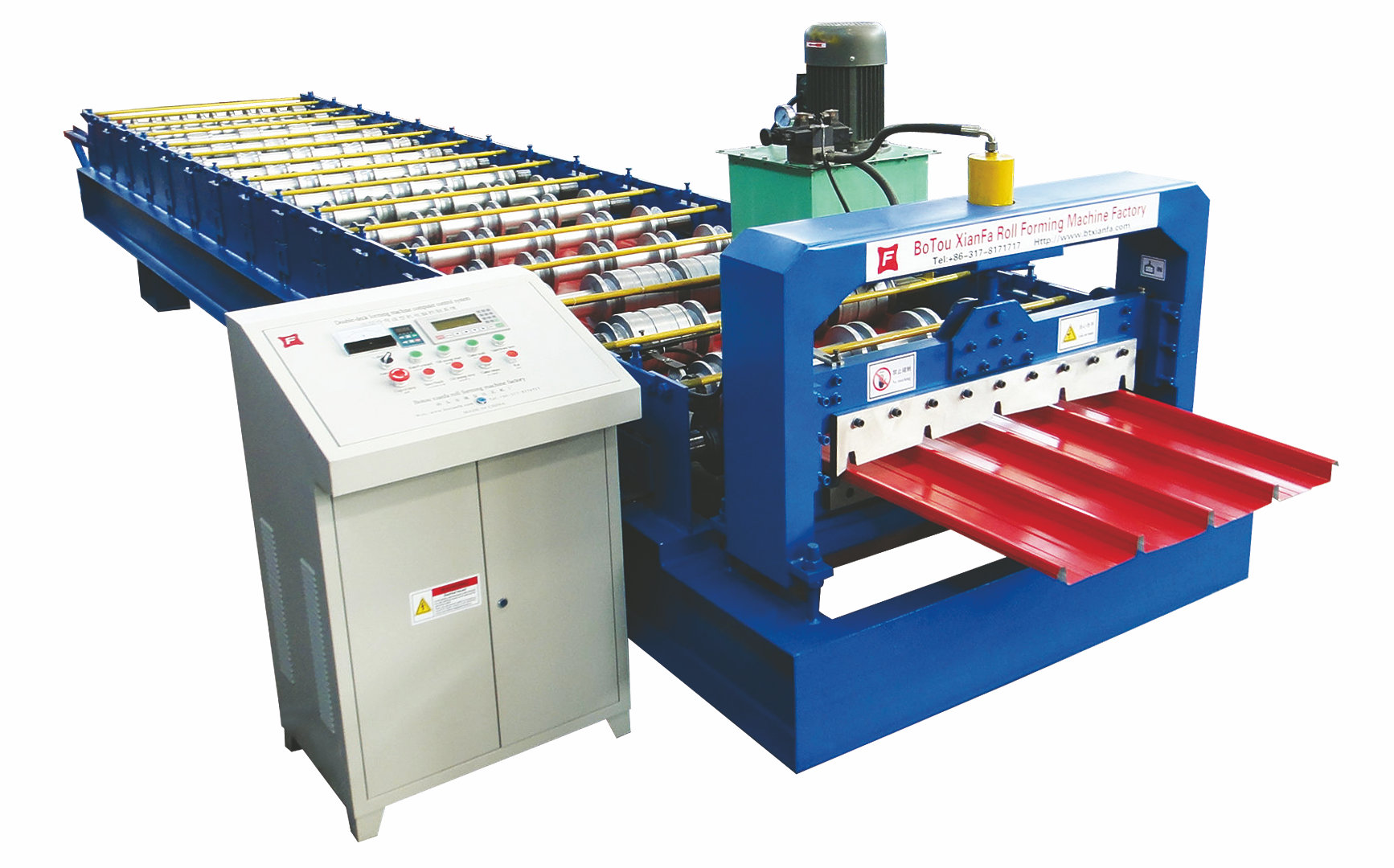 aluminum sheet roll forming machine