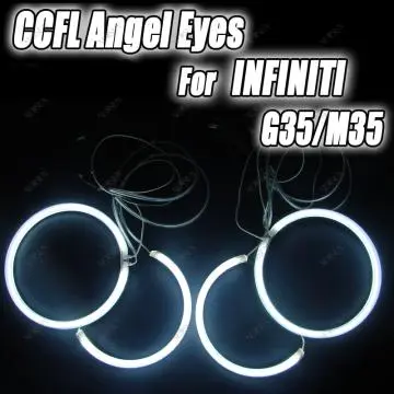 7000 Ultra White CCFL Angel Eyes Halo Rings for Infiniti G35/M35