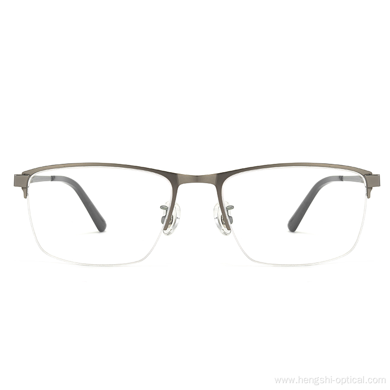 Computer Eyewear Men Pure Semi BetaTitanium Eyeglasses Optical Frame Glasses