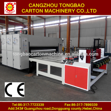 Dongguang T480 2 color printer slotter corrugated paper box manufacturing machines