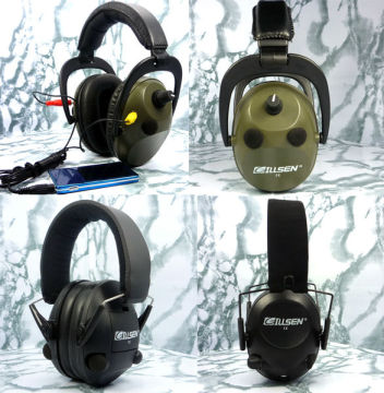 Electronic hunter and shooter earmuffs ear protector