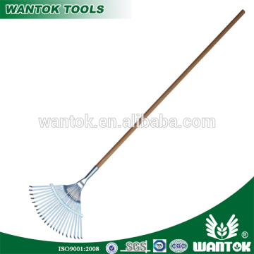22T New Type R118AL Metal Leaf Rake with long handle