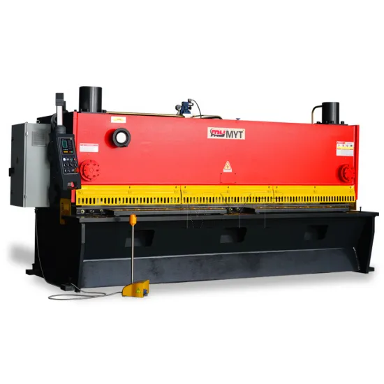 MYT Advanced 4mm Hydraulic CNC Guillotine Shear for Metal Plate Cutting - 2500mm Long Shearing Machine