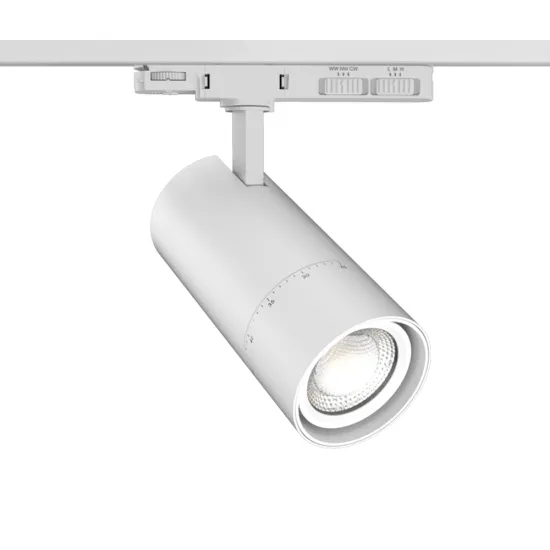 30W-35W LED Track Integrated Spotlight with Three-line/Four-line Track and Integrated Power Supply