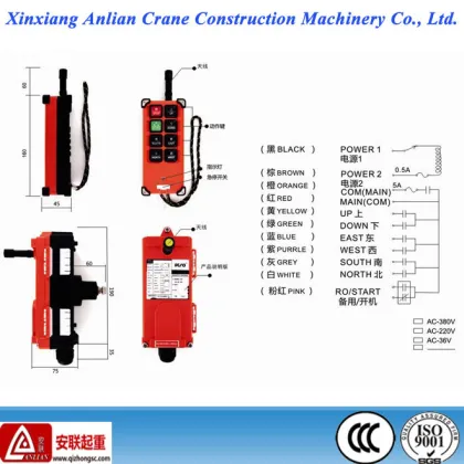 Yuding Telecrane Wireless Industrial Remote Control