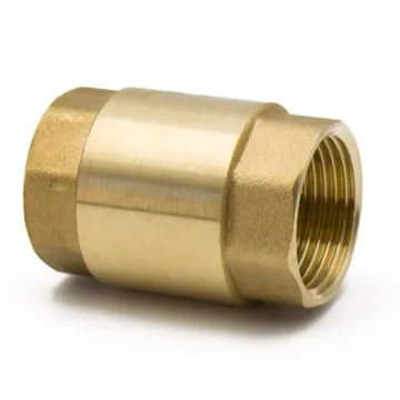 PN20 brass vertical check valve 1" brass heavy duty mini dual check valve
