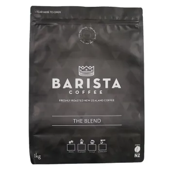 Customized black matte ziplock plastic packaging bags