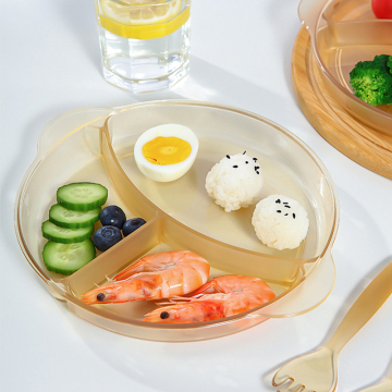 Portable Circular Bento Box with Lightweight Compartments for Office Workers and Students