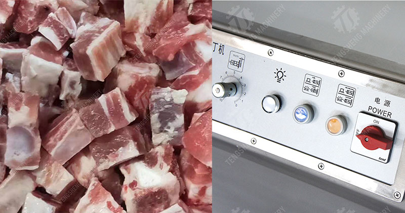 industrial meat dicer