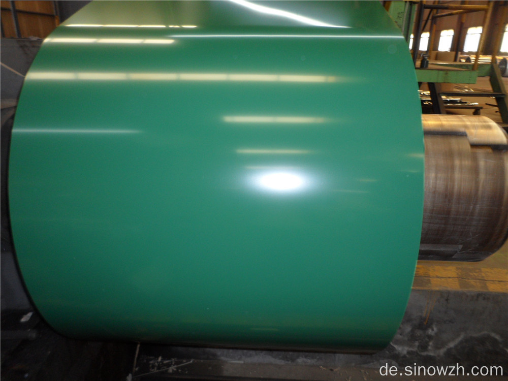 Farbbeschichtete Stahlspule RAL6029