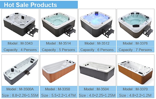 Balboa Recliner Spa Outdoor Two Person Hot Tub For Wholesale