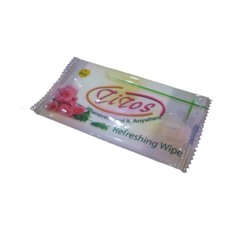 Single Restaurant Refreshing Wet Tissues Individual Pack