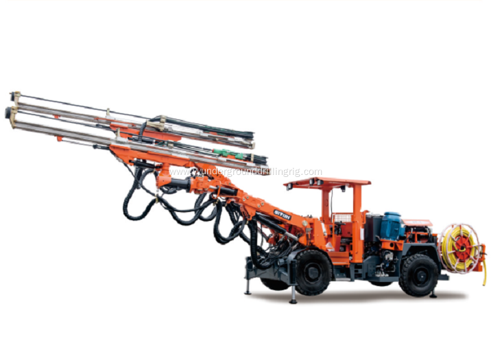 2*55KW Double Boom Underground Digging Machine for mine