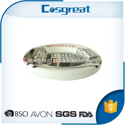 Melamine Brooklyn souvenir plate