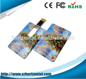 Free Logo printing printable usb stick business card USB flash drive