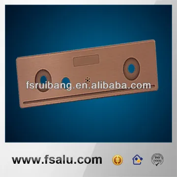 OEM Aluminum Front Panel, Aluminum Faceplate,Aluminum Audio Panel