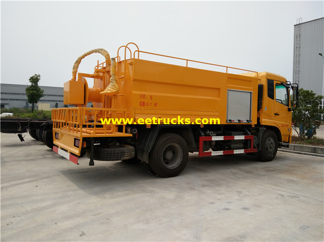 6000L Sewer Suction Tanker Trucks