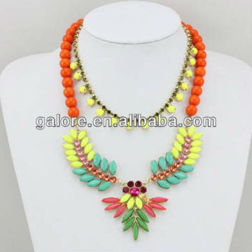 big cheap wholesale chunky statement necklace