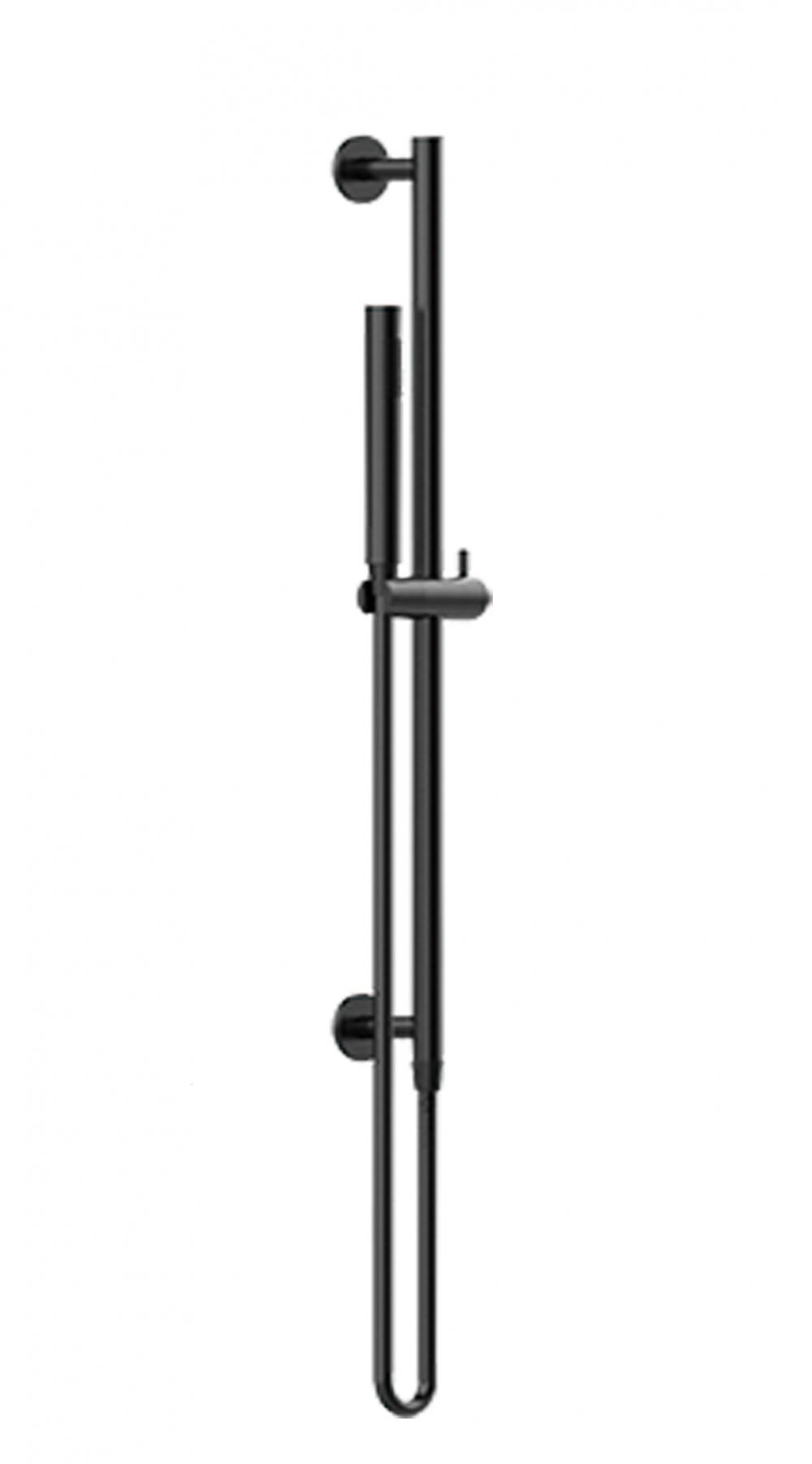 Black Handheld Shower with Sliding Bar