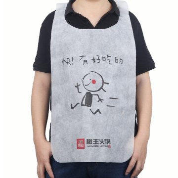 Custom Logo Non Woven Restaurant Aprons for Adults